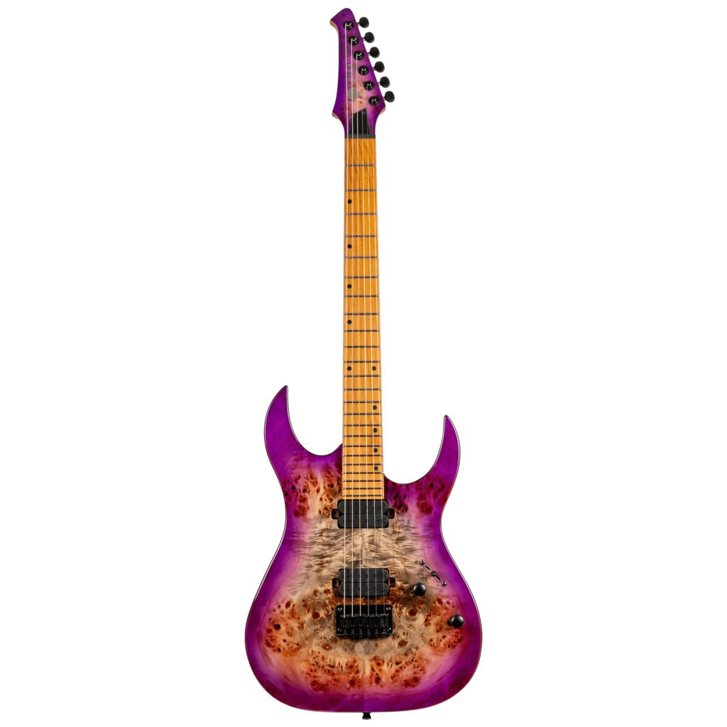 Spira Guitars S-450 TPP Transparent Purple